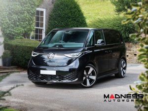 Volkswagen ID. BUZZ Custom Wheels - Kahn Design - Fukhs - Forged Alloy Wheels - 22" - Satin Black/ Diamond Cut